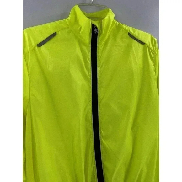 Aero Tech Men's Windproof Packable Safety Jacket High Visibility Windbreaker SM - Picture 3 of 14